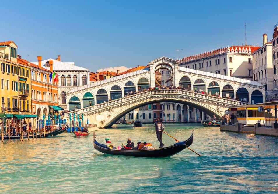 venice rialto bridge